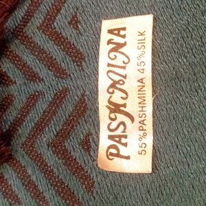 Pashmina & Silk Scarf